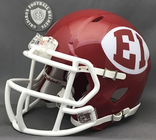East Islip Redmen HS (NY) 2018-2019 Red mini helmet